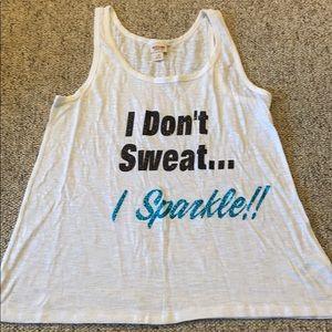 Women’s Tank Tp sz L